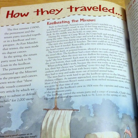 Geography and History bundle, Lewis and Clark + My World - Picture 4 of 14